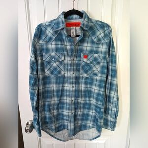 Wrangler FR Snap Front Work Shirt